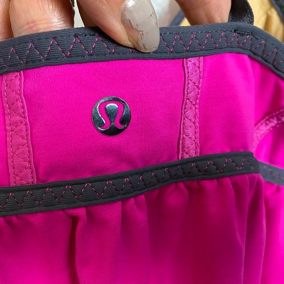 Lululemon  Pink Tank Top REHEARSAL Drawstring - Picture 5 of 8